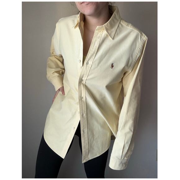 Ralph Lauren Other - Ralph Lauren yellow oxford button down coastal collegiate preppy old money y2k